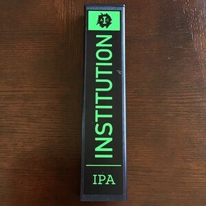 Institution Ale Company IPA Tap Handle